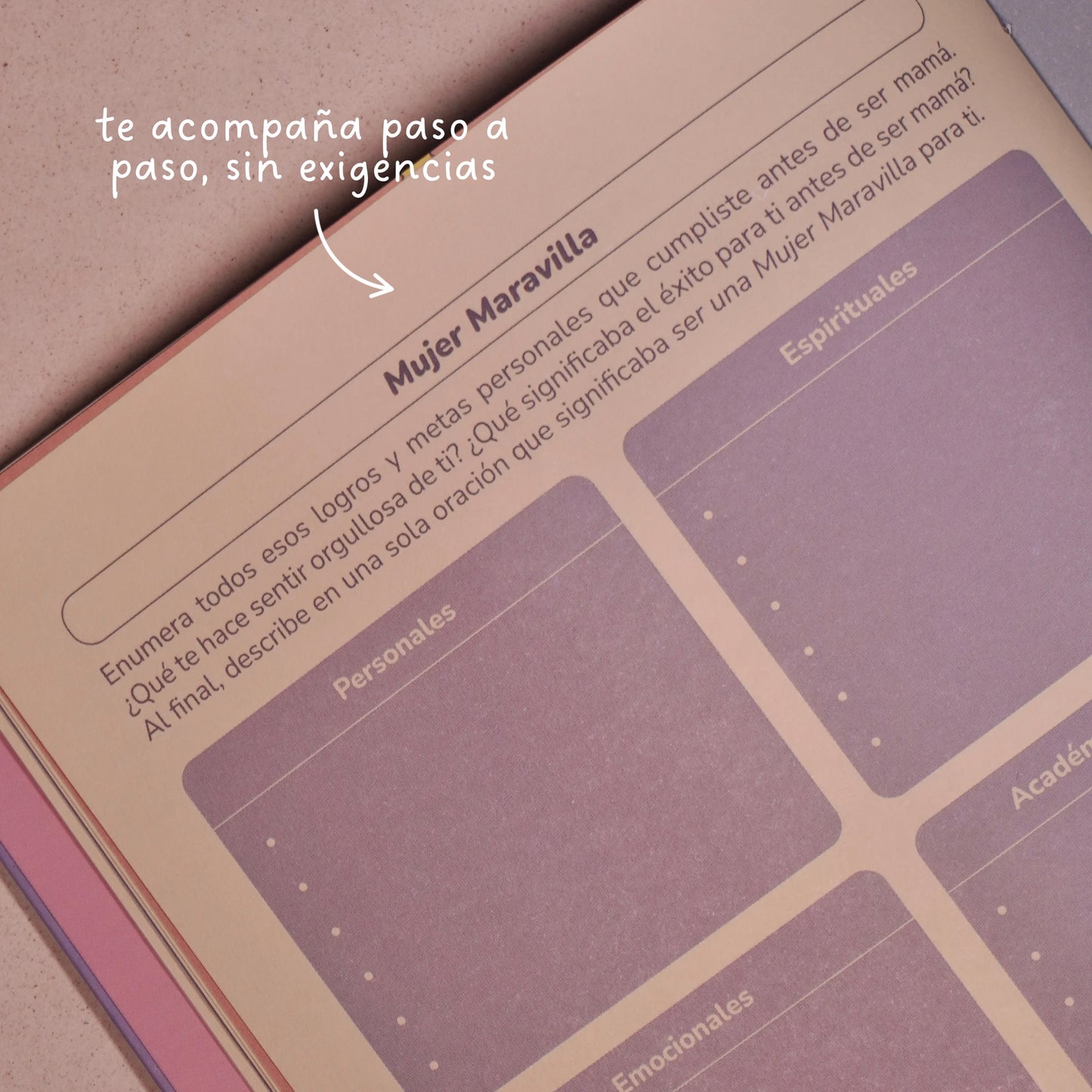 Diario personalizado para el embarazo