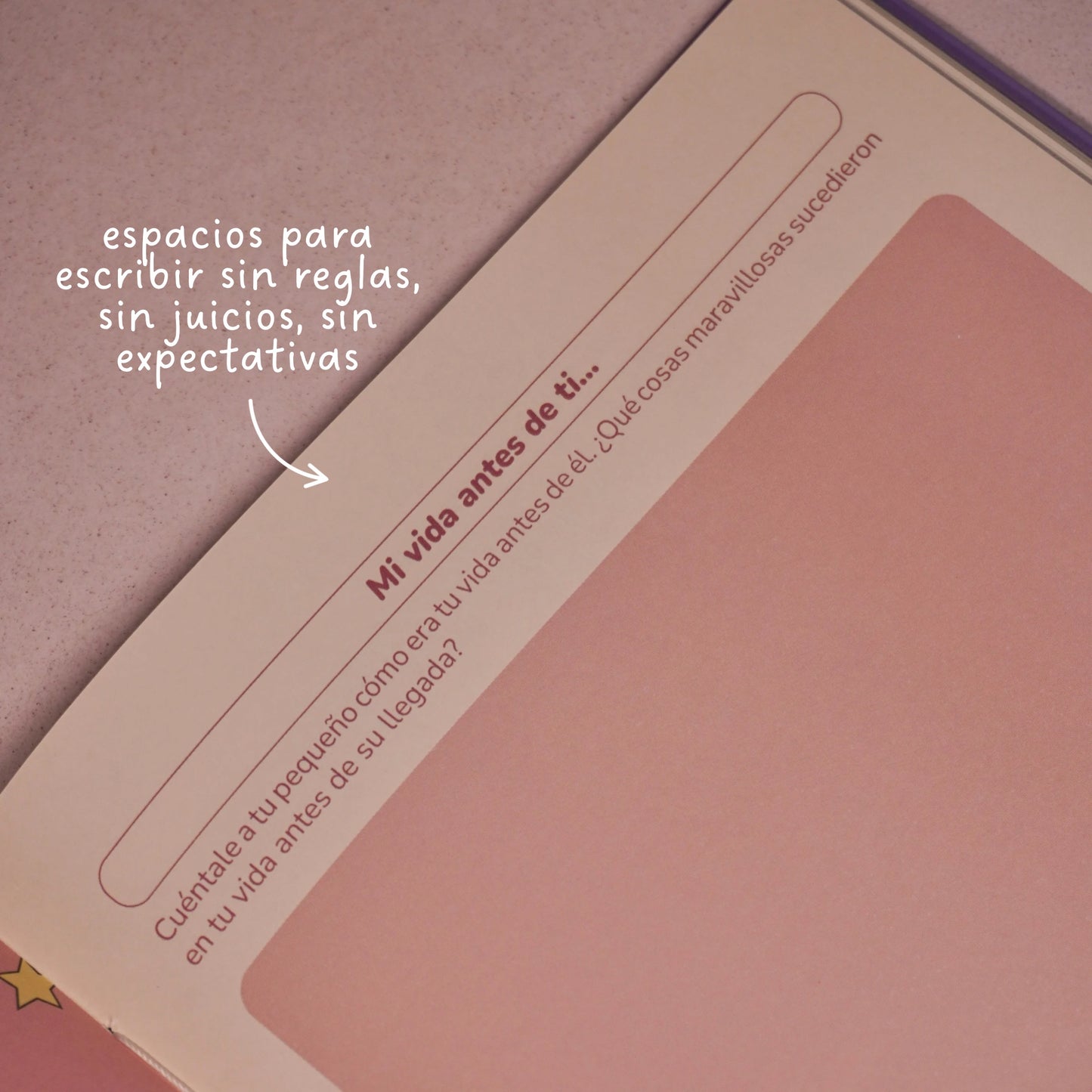 Diario personalizado para el embarazo